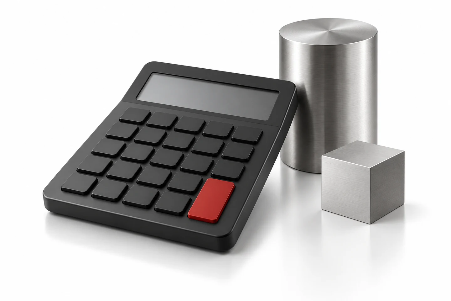 A precise calculator in a minimal still life